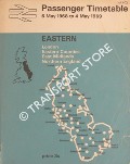 Book cover of Passenger Timetable Eastern - London, Eastern Counties, East Midlands, Northern England, 6 May 1968 to 4 May 1969 by British Rail